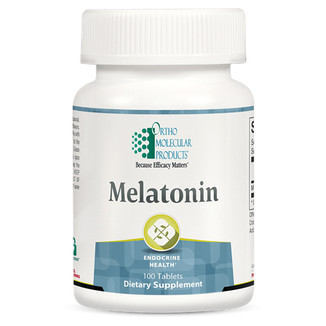 Melatonin supplement facts image