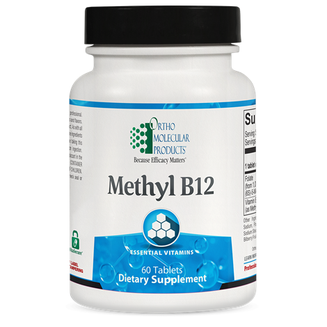 Methyl B12 supplement facts image