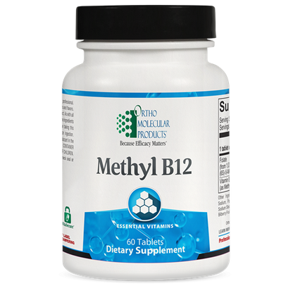 Methyl B12 supplement facts image