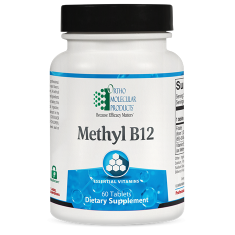 Methyl B12 supplement facts image
