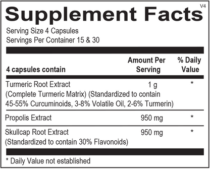 Inflamma-bLOX supplement facts image