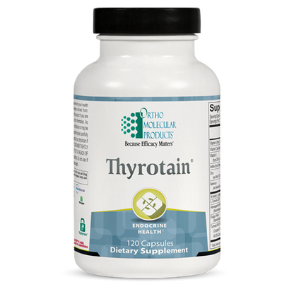 Thyrotain® supplement facts image