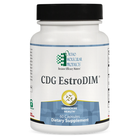CDG EstroDIM® supplement facts image