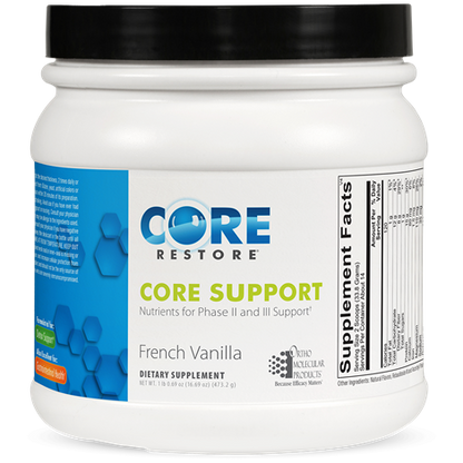 Core Support - French Vanilla supplement facts image
