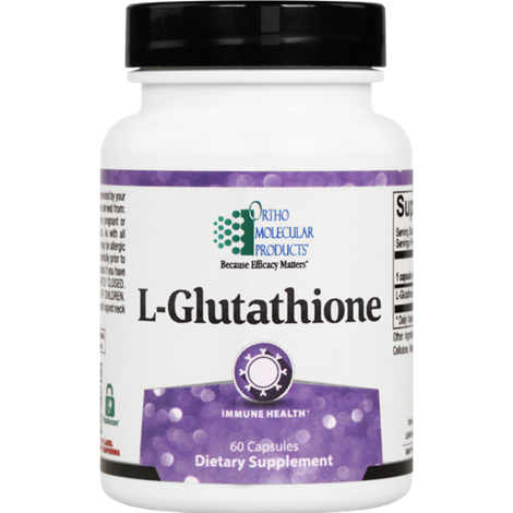 L-Glutathione supplement facts image