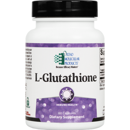 L-Glutathione supplement facts image