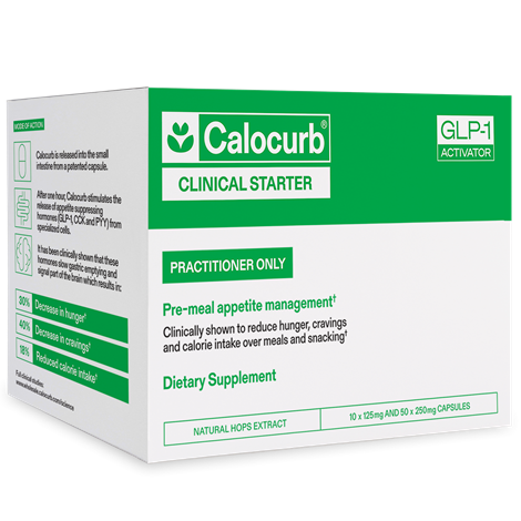 Calocurb CLINICAL Starter Pack supplement facts image