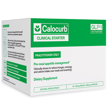 Calocurb CLINICAL Starter Pack supplement facts image