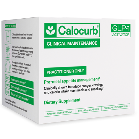 Calocurb CLINICAL Maintenance Pack supplement facts image