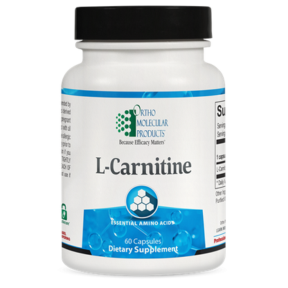 L-Carnitine supplement facts image