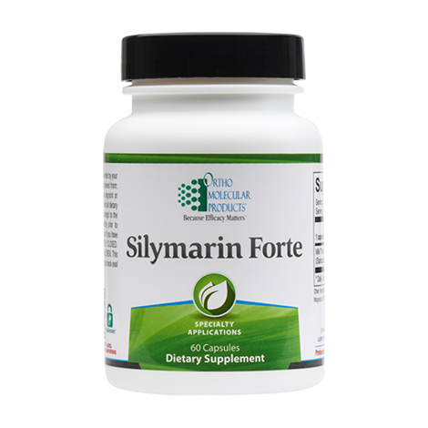 Silymarin Forte supplement facts image