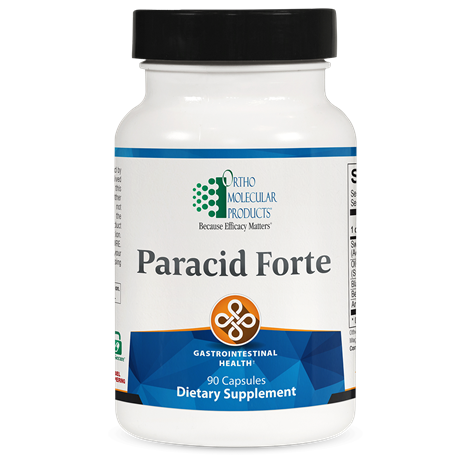 Paracid Forte supplement facts image