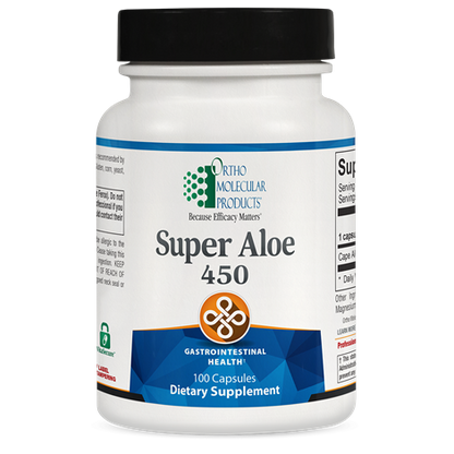 Super Aloe 450 supplement facts image