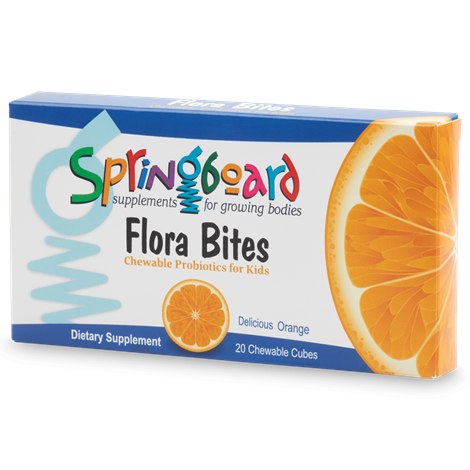 Flora Bites supplement facts image