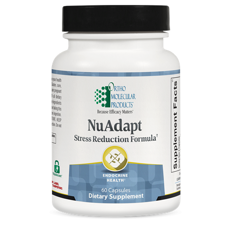 NuAdapt supplement facts image