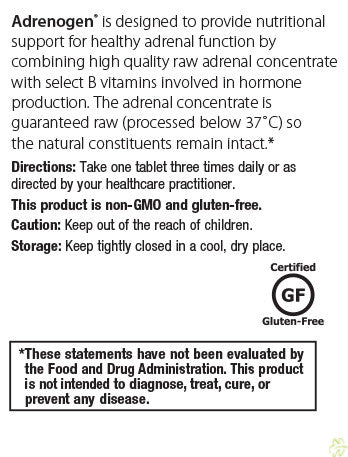 Metagenics Formula: ADRE270 - Recommended Use