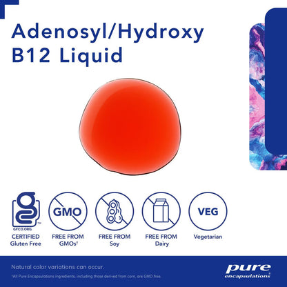 Adenosyl/Hydroxy B12 liquid  30 ml