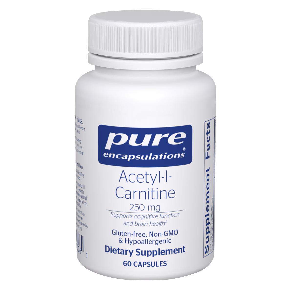 Acetyl-l-Carnitine 250 mg 60's