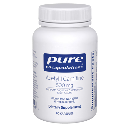 Acetyl-l-Carnitine 500 mg 60's