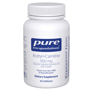 Acetyl-l-Carnitine 500 mg 60's