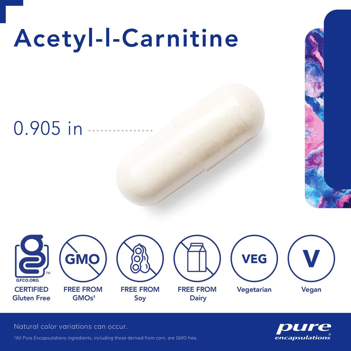Acetyl-l-Carnitine 500 mg 60's