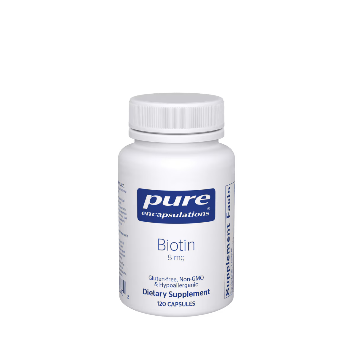 Biotin 8 mg.