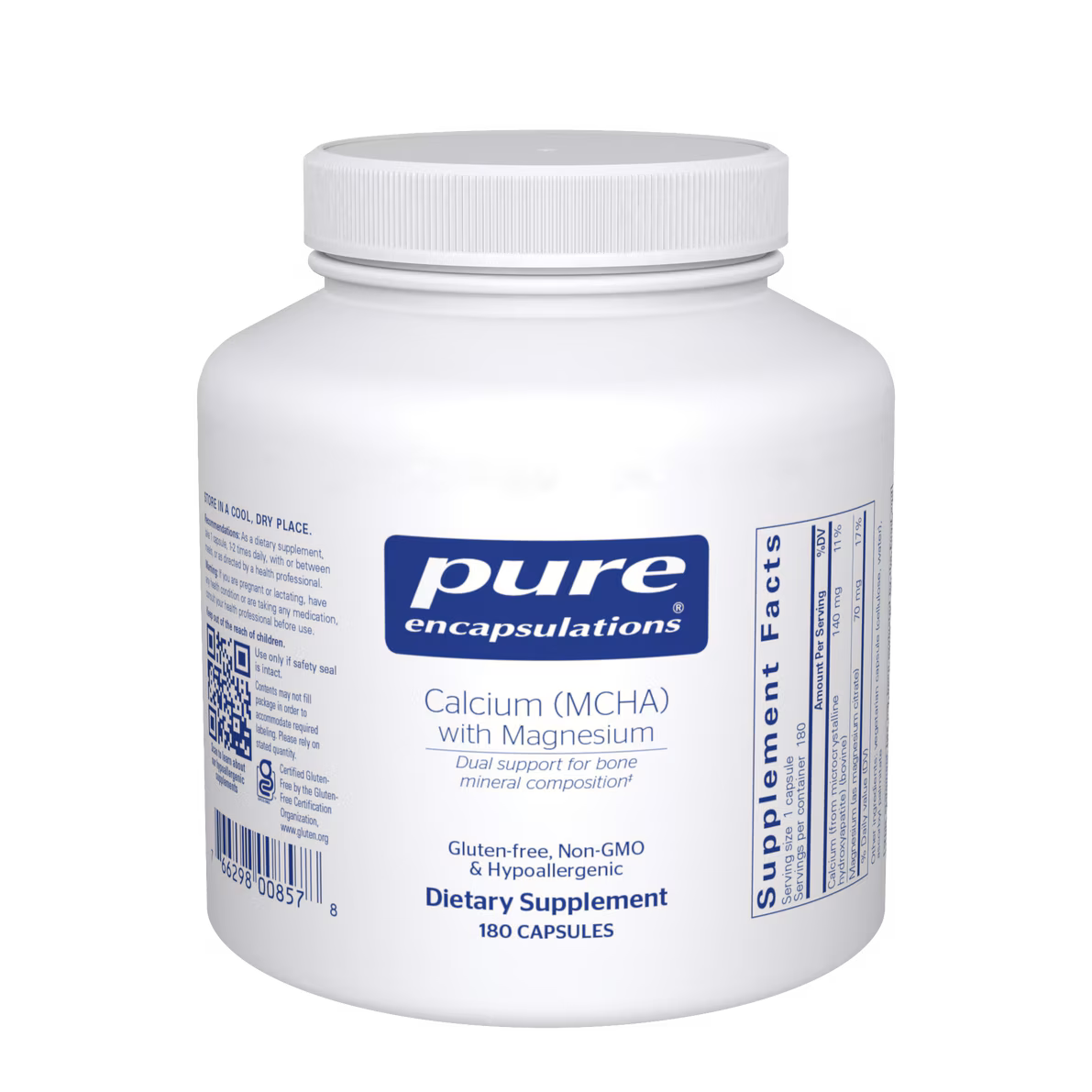 Calcium (MCHA) with Magnesium 180's