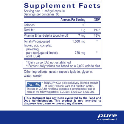 CLA (Conjugated Linoleic Acid) 1,000 mg