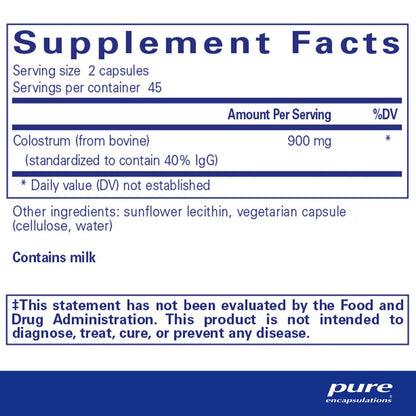 Colostrum 40% IgG