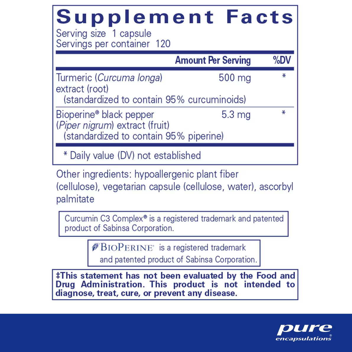 Curcumin 500 with Bioperine®
