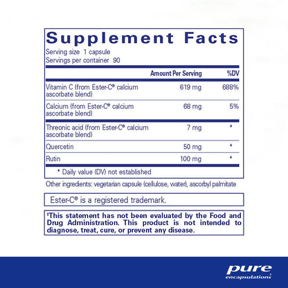 Ester-C® & flavonoids