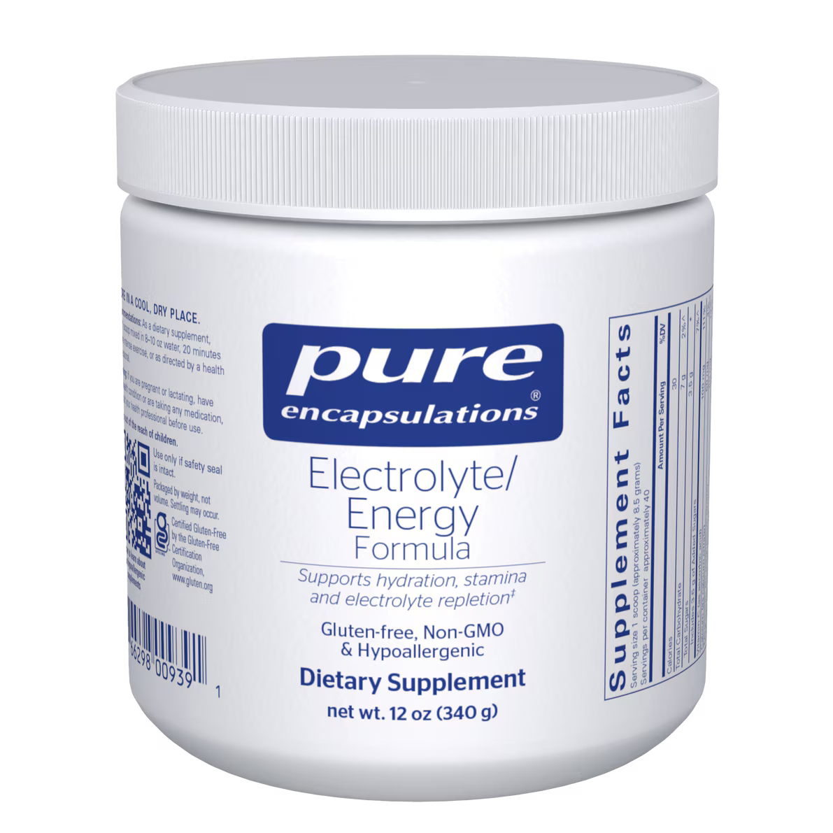 Electrolyte/Energy formula