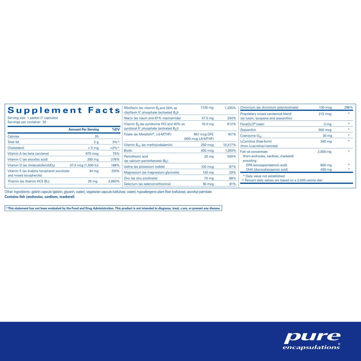 Energize Plus Pure Pack 30 packets