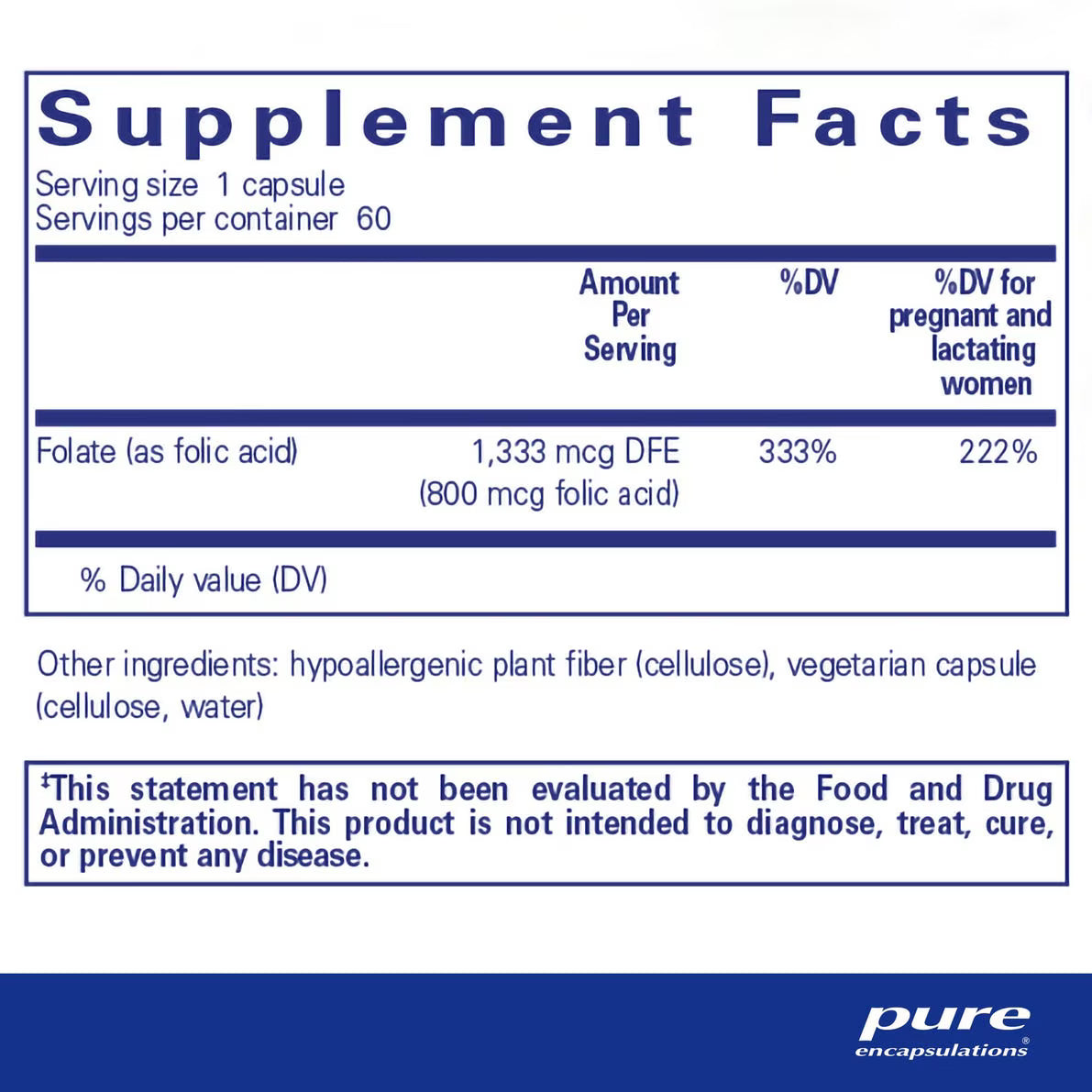 Folic Acid 60's