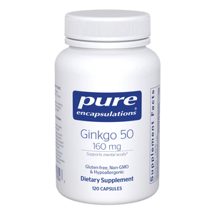 Ginkgo 50 - 160 mg. 120's