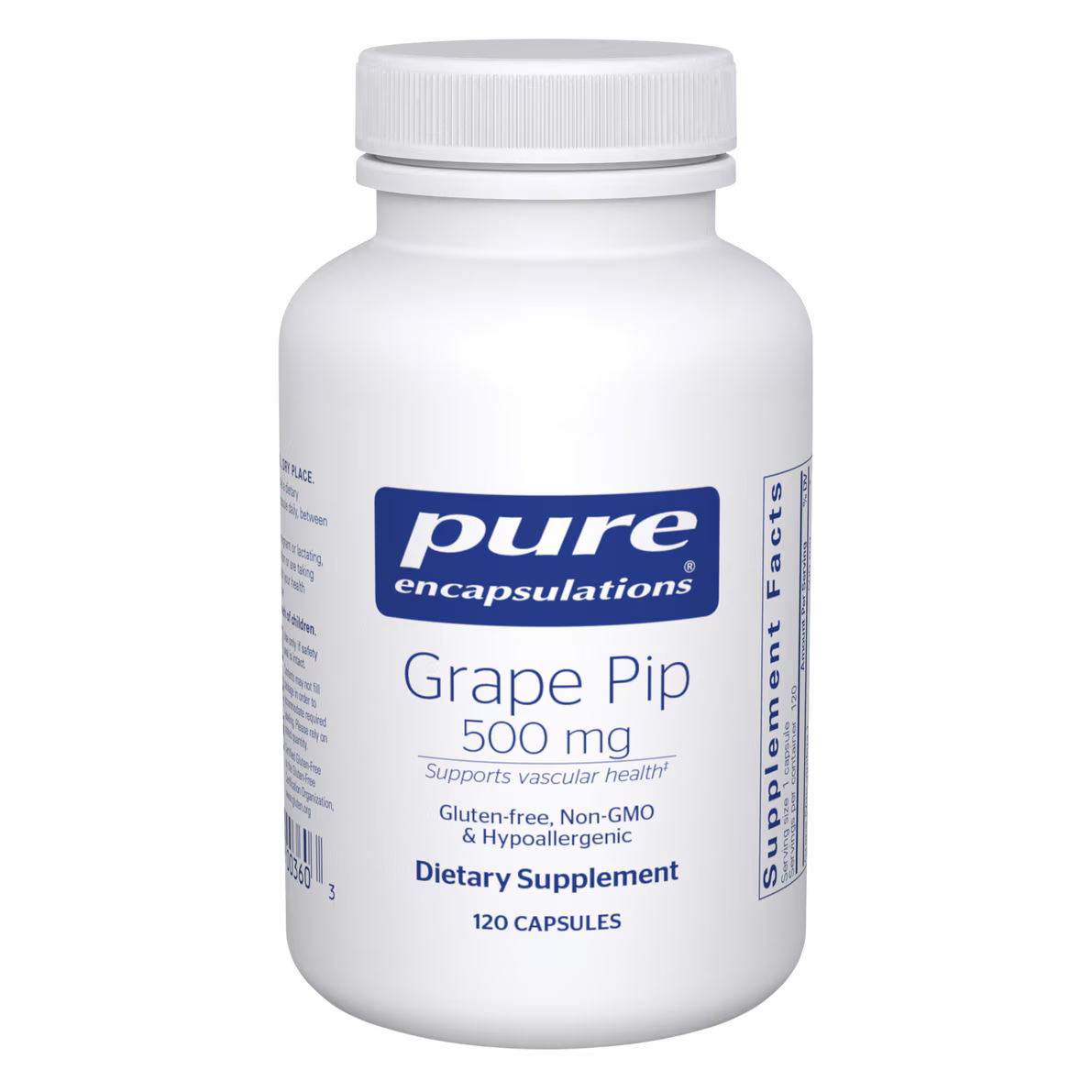 Grape Pip 500 Mg. 120's