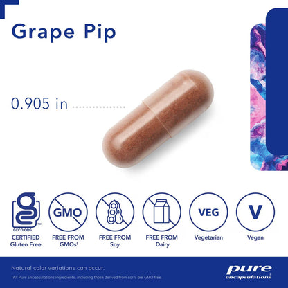 Grape Pip 500 Mg. 120's