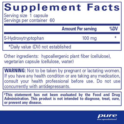 5-HTP (5-Hydroxytryptophan) 100 mg