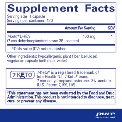 7-KETO® DHEA 100 mg