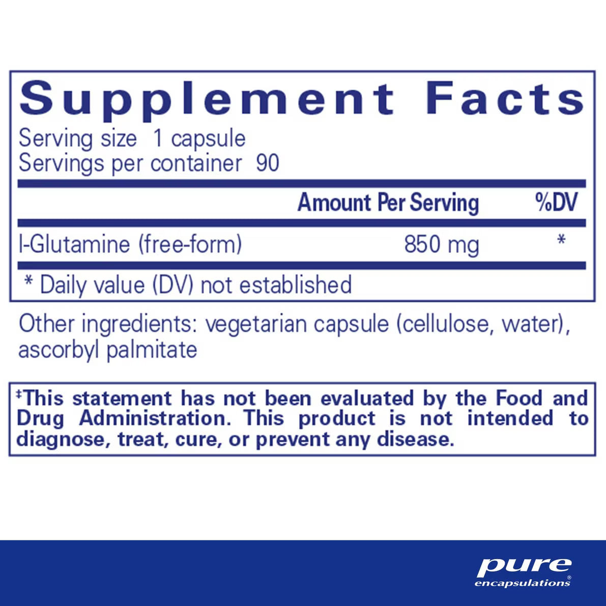 l-Glutamine 850 mg