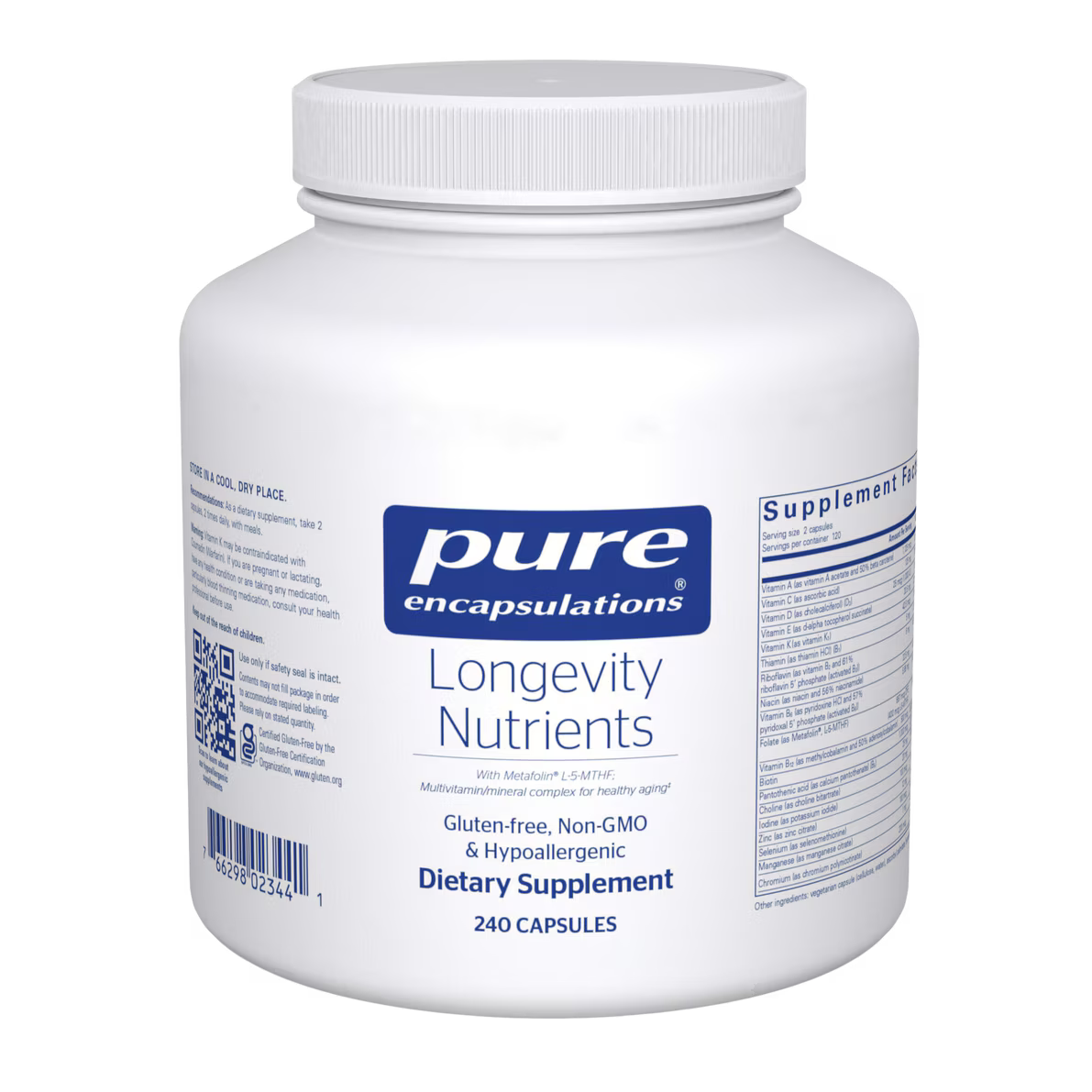 Longevity Nutrients