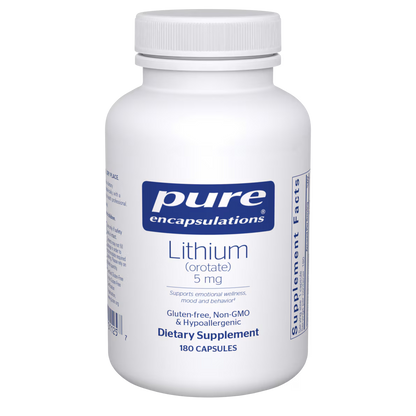 Lithium (orotate) 5 mg