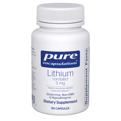 Lithium (orotate) 5 mg