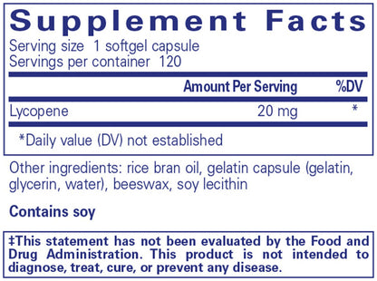 Lycopene 20 mg
