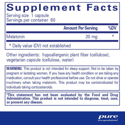 Melatonin 20 mg