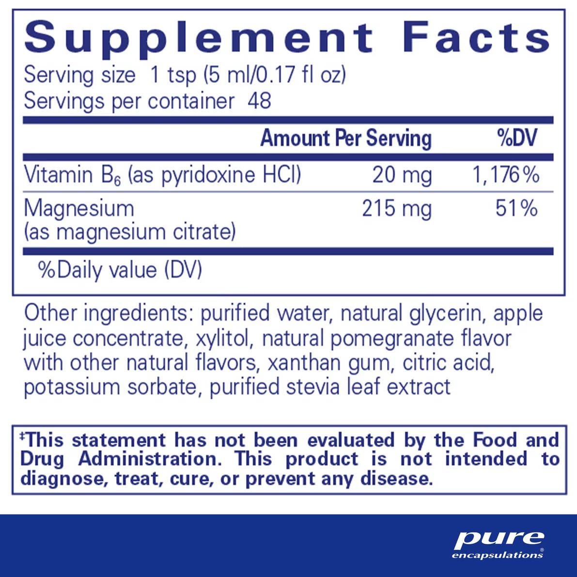 Magnesium liquid 240 ml