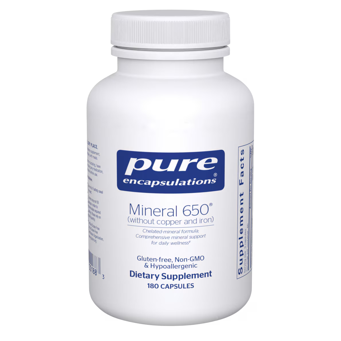 Mineral 650 w/o Cu &Fe 180's