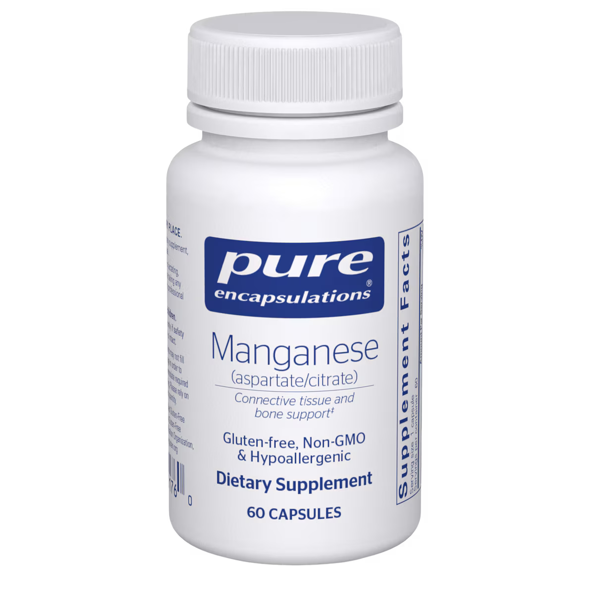 Manganese (aspartate/citrate) 60's