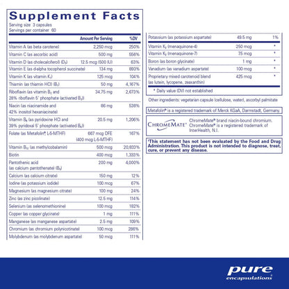 Nutrient 950® with Vitamin K 180's