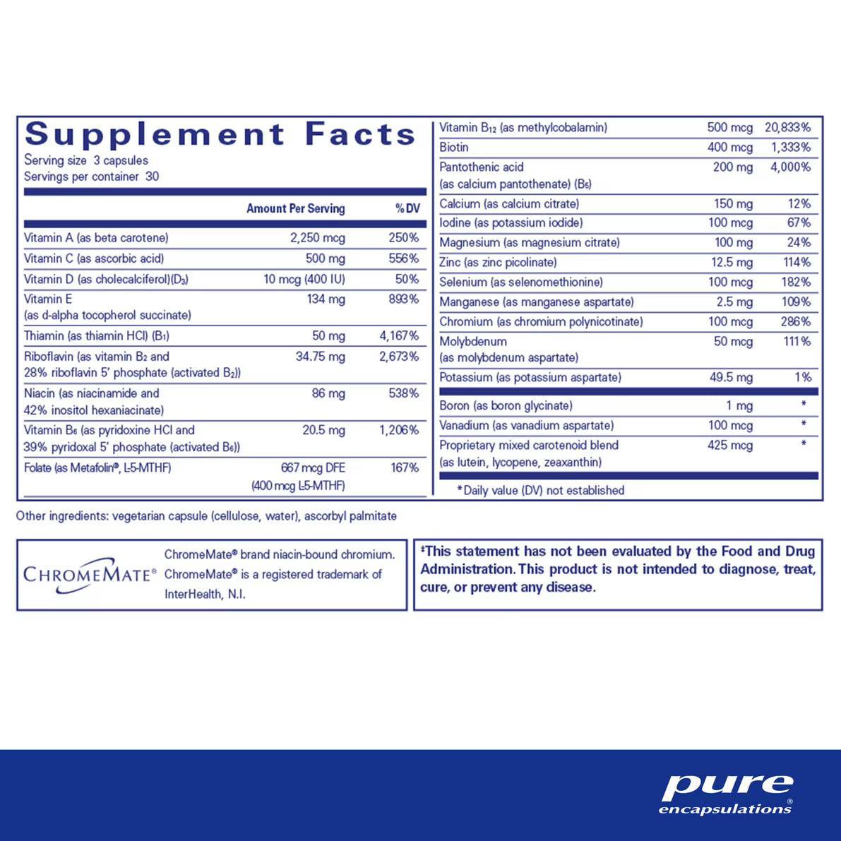 Nutrient 950® without Copper & Iron